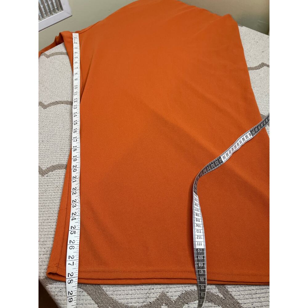 HALARA Rust Orange Wide-Leg Jumpsuit Overalls - Picture 12 of 13